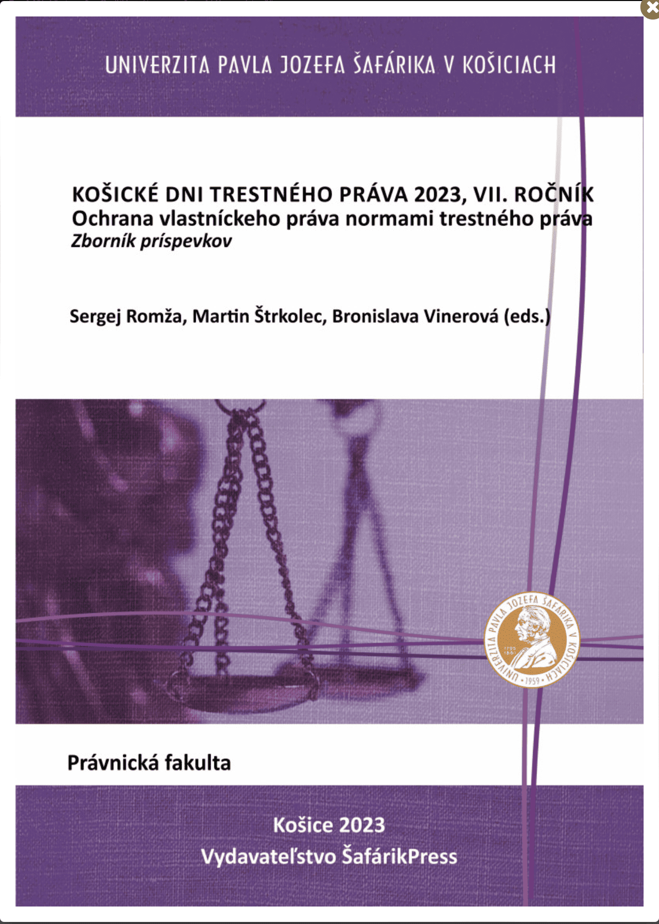 Trestnoprávna zodpovednosť sudcov: procesnoprávne kontexty alebo – zbytočnosť na pozadí aktuálnej zákonnej úpravy?