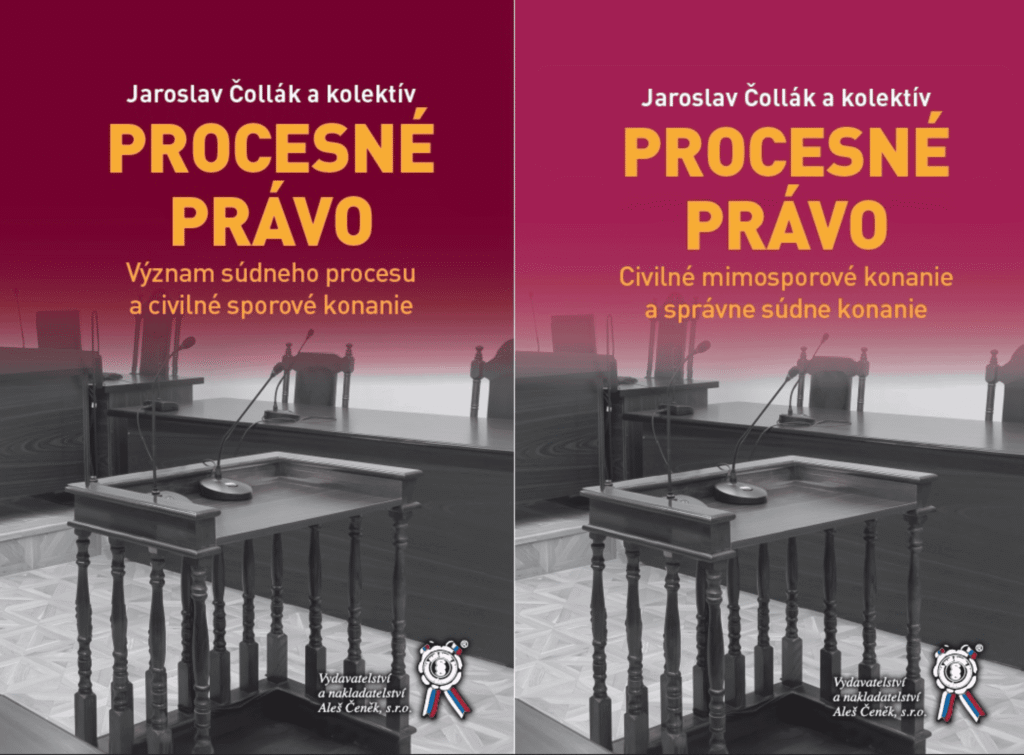 čollák učebnica procesné právo